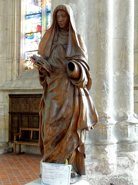 Angadrême de Renty - statue du XVIe siècle - église Saint-Étienne de Beauvais