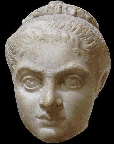 Flavia Maxima Fausta l'épouse de Constantin - musée du Louvre