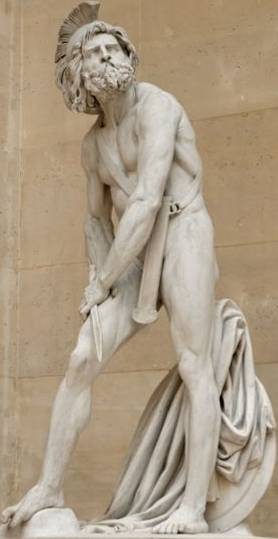 Philopœmen blessé - David d'Angers – 1837 - Musée du Louvre