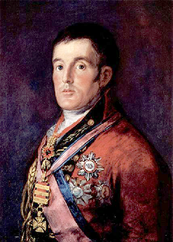 Arthur Wellesley de Wellington par Francisco Goya